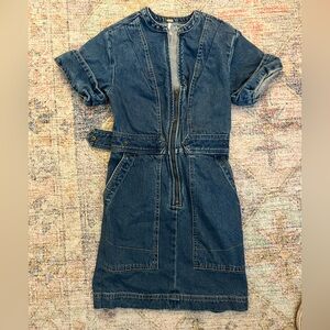 Never worn before free people denim dress